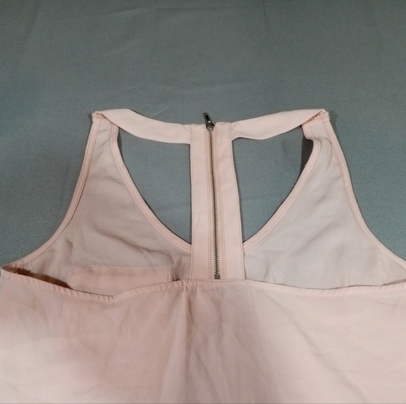 Dynamite Lightweight Blush Racer Back Tank Top Size Small - Picture 4 of 6